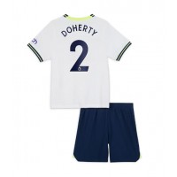 Tottenham Hotspur Matt Doherty #2 Fotballklær Hjemmedraktsett Barn 2022-23 Kortermet (+ korte bukser)